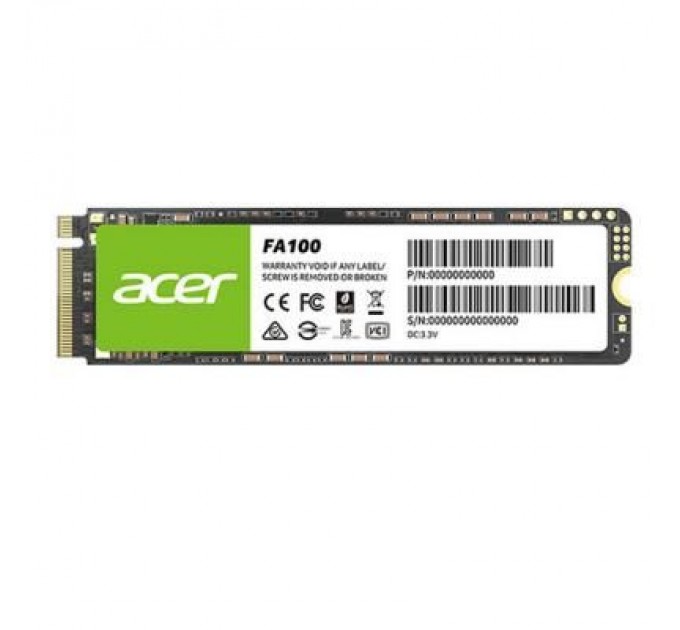 Acer Накопичувач SSD M.2 2280 1TB FA100 Acer (BL.9BWWA.120)