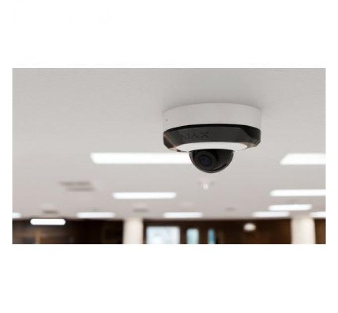 Ajax Камера відеоспостереження Ajax DomeCam Mini (8/4.0) white