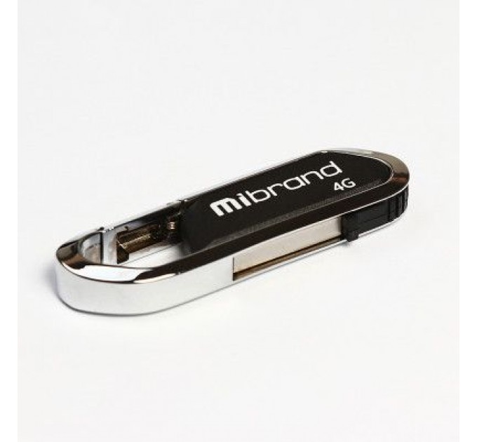 Mibrand USB флеш накопичувач Mibrand 4GB Aligator Grey USB 2.0 (MI2.0/AL4U7G)