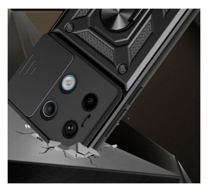 BeCover Чохол до мобільного телефона BeCover Military Poco X6 Black (711006)