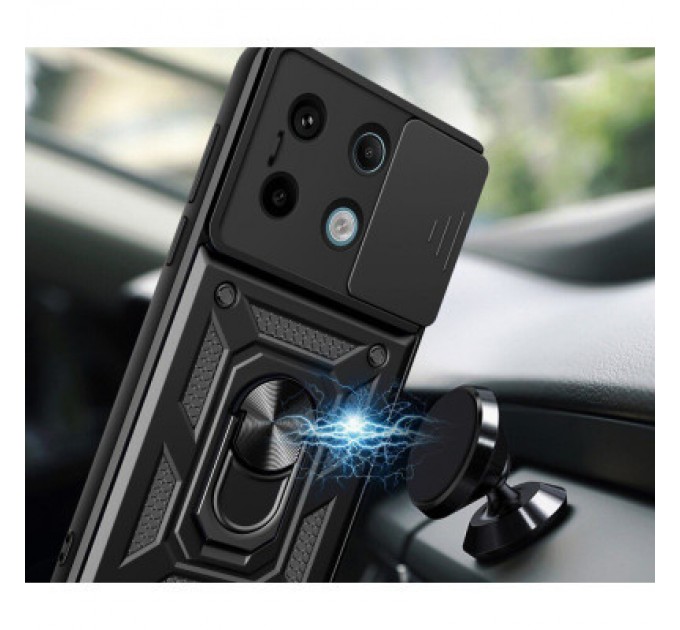 BeCover Чохол до мобільного телефона BeCover Military Poco X6 Black (711006)