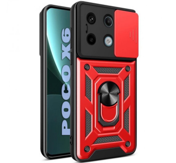 BeCover Чохол до мобільного телефона BeCover Military Poco X6 Red (711009)