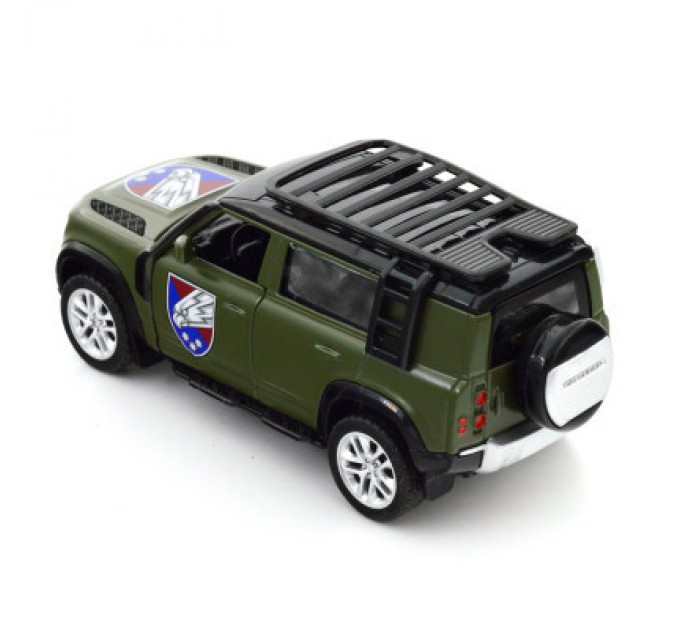 TechnoDrive Машина TechnoDrive Автомодель серії Шеврони Героїв - Land Rover Defender 110 - 25 ОПДБр (250289M)