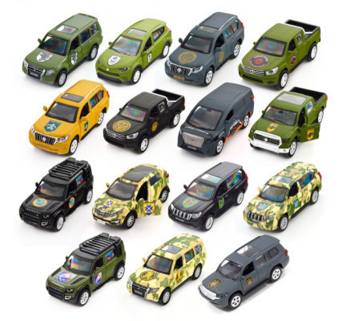 TechnoDrive Машина TechnoDrive Автомодель серії Шеврони Героїв - Land Rover Defender 110 - 25 ОПДБр (250289M)