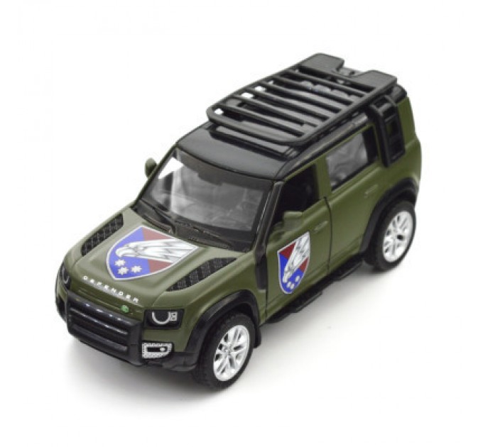 TechnoDrive Машина TechnoDrive Автомодель серії Шеврони Героїв - Land Rover Defender 110 - 25 ОПДБр (250289M)