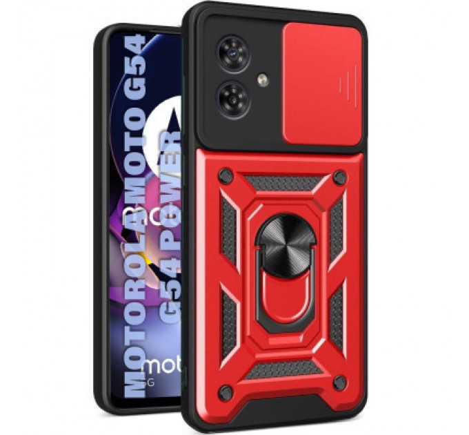 BeCover Чохол до мобільного телефона BeCover Military Motorola Moto G54 / G54 Power Red (711005)