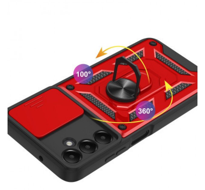 BeCover Чохол до мобільного телефона BeCover Military Samsung Galaxy A25 5G SM-A256 Red (711013)