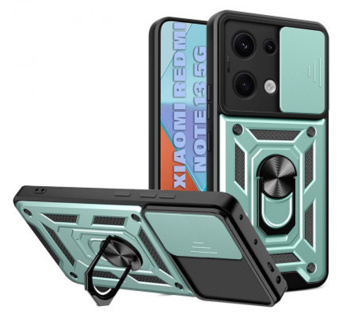 BeCover Чохол до мобільного телефона BeCover Military Xiaomi Redmi Note 13 5G Dark Green (711032)