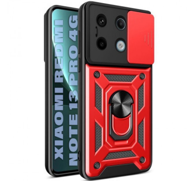 BeCover Чохол до мобільного телефона BeCover Military Xiaomi Redmi Note 13 Pro 4G Red (711027)