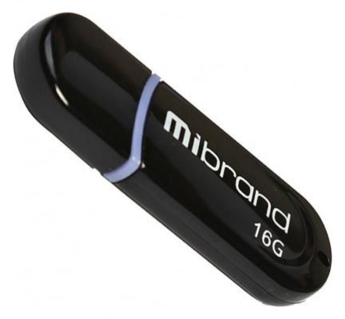Mibrand USB флеш накопичувач Mibrand 16GB Panther Black USB 2.0 (MI2.0/PA16P2B)
