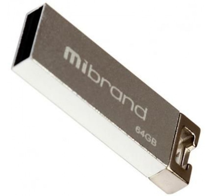 Mibrand USB флеш накопичувач Mibrand 64GB Сhameleon Silver USB 2.0 (MI2.0/CH64U6S)