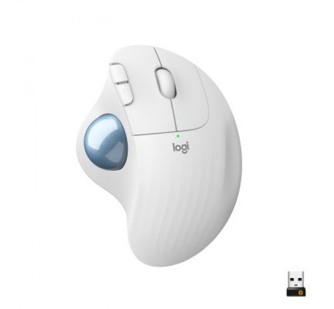 Logitech Мишка Logitech Ergo M575 Wireless Trackball Off-white (910-005870)