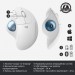 Logitech Мишка Logitech Ergo M575 Wireless Trackball Off-white (910-005870)