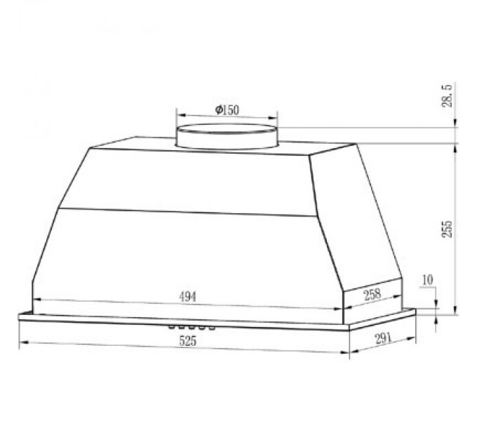 Grunhelm Витяжка кухонна Grunhelm GVC 020 I