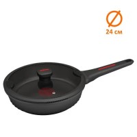 Сковорода Magio Лита з кришкою 24 см (MG-1170)