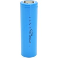 Акумулятор 21700 5000mAh, 3.7V, Blue, FlatTop Vipow (ICR21700-5000mAhFT / 31080)