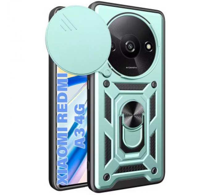 BeCover Чохол до мобільного телефона BeCover Military Xiaomi Redmi A3 4G Dark Green (711321)