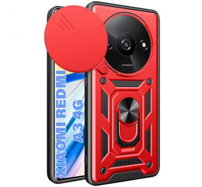 BeCover Чохол до мобільного телефона BeCover Military Xiaomi Redmi A3 4G Red (711322)