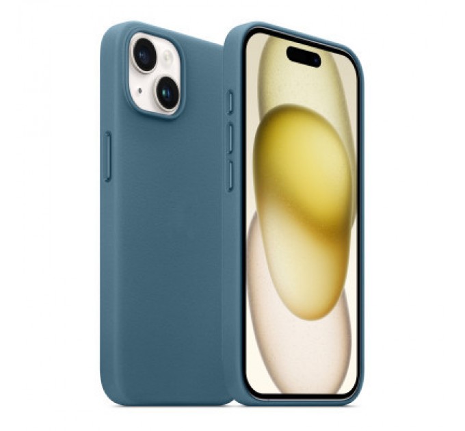 Armorstandart Чохол до мобільного телефона Armorstandart FAKE Leather Case Apple iPhone 15 Sea Blue (ARM76292)
