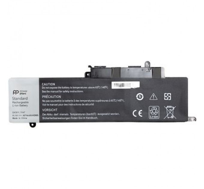 PowerPlant Акумулятор до ноутбука PowerPlant Dell Inspiron 11 3000 (GK5KY) 11.1V 43Wh (NB440733)