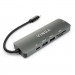 Vinga Концентратор Vinga USB Type-C 3.1 to HDMI+USB3.0+USB 2.0+SD/microSD+PD 6in1 (VHC6)