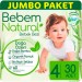 Bebem Підгузки Bebem Natural 4 maxi 7-14 кг 30 шт (8690536806027)