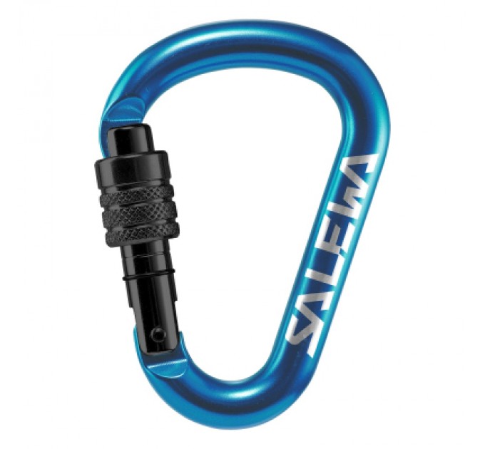 Salewa Карабін туристичний Salewa HMS Screw G2 1525 3500 Med синій (013.003.1316)