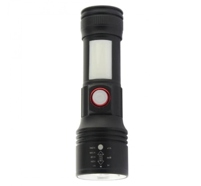 Quantum Ліхтар Quantum Adept 10W LED zoom +COB з USB (QM-FL1031)