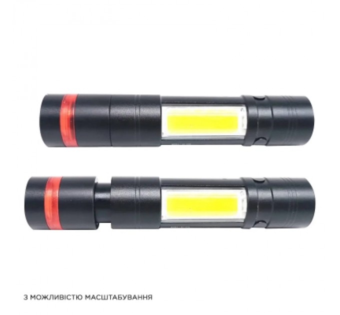 Quantum Ліхтар Quantum Assistant-M 3W LED+COB з USB з функцією Power Bank (QM-FL1033)