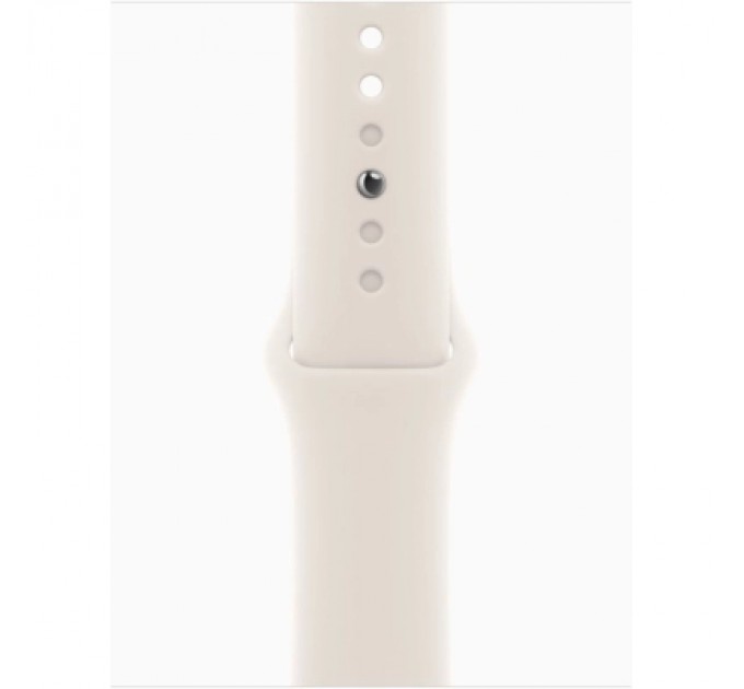 Apple Смарт-годинник Apple Watch SE 3 GPS 40mm Starlight Aluminium Case with Starlight Sport Band - S/M (MEH34RK/A)