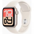 Apple Смарт-годинник Apple Watch SE 3 GPS 40mm Starlight Aluminium Case with Starlight Sport Band - M/L (MEH54RK/A)