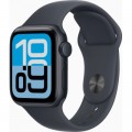 Apple Смарт-годинник Apple Watch SE 3 GPS 40mm Midnight Aluminium Case with Midnight Sport Band - S/M (MEH94RK/A)