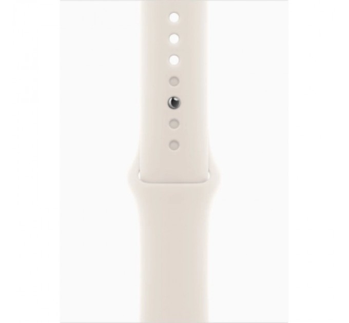 Apple Смарт-годинник Apple Watch SE 3 GPS 44mm Starlight Aluminium Case with Starlight Sport Band - M/L (MEHJ4RK/A)