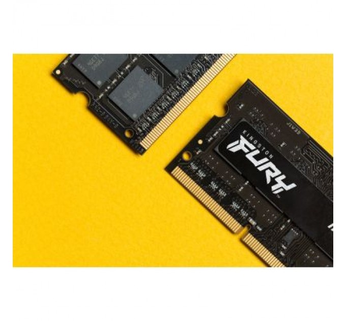 Kingston Fury (ex.HyperX) Модуль пам'яті для ноутбука SoDIMM DDR4 32GB (2x16GB) 2666 MHz Fury Impact Kingston Fury (ex.HyperX) (KF426S15IB1K2/32)