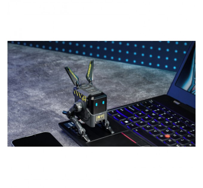 GravaStar Зарядний пристрій GravaStar Alpha65 65Вт 2XUSB-C/USB-A Grey (GRAVASTARA65_GRY_EUK)