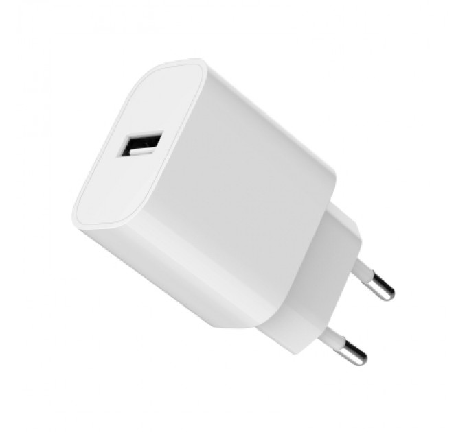 Gembird Зарядний пристрій Gembird 1xUSB-A 5V/2.4A (12W) white (TA-UC-1A12-01)