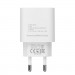 RivaCase Зарядний пристрій RivaCase 1xUSB Type-C PD 20 Вт кабель Type-C white (PS4101 WD4 (White))