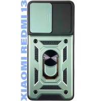 Чохол до мобільного телефона BeCover Military Xiaomi Redmi 13 Dark Green (711553)