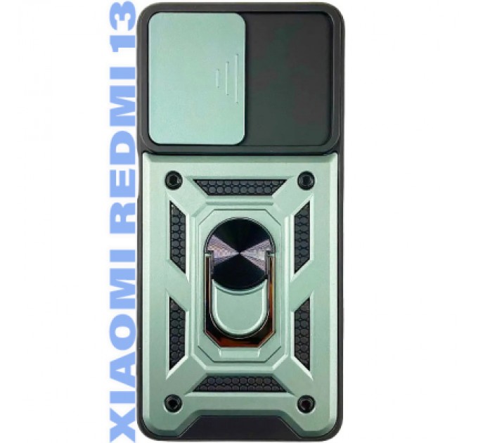BeCover Чохол до мобільного телефона BeCover Military Xiaomi Redmi 13 Dark Green (711553)