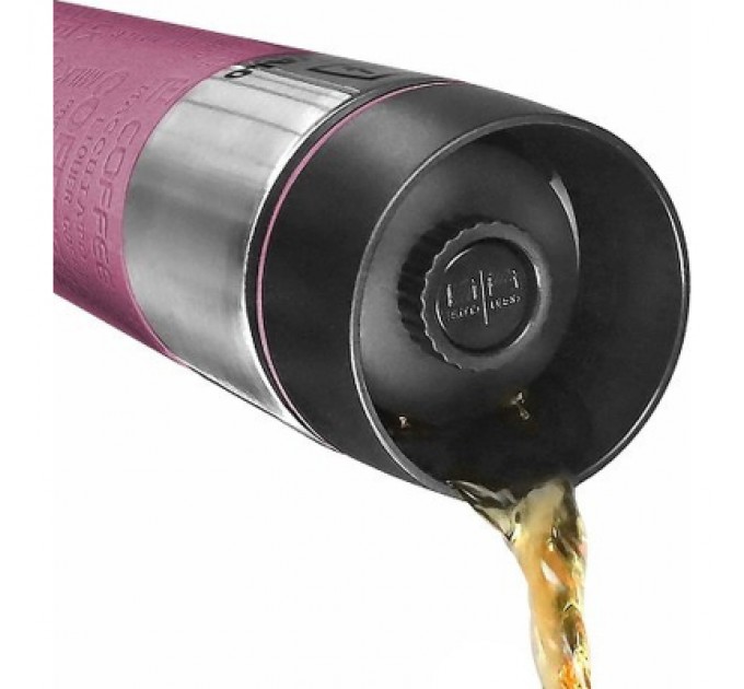 Tavialo Термокружка Tavialo + 2 ущільнювальних кільця 420 мл Рожевий (190420111)