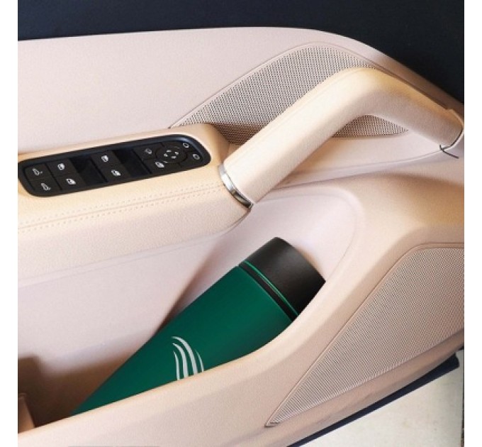 Tavialo Термокружка Tavialo матовий зелений колір + 2 ущільнювальних кільця 460 мл (190460108)