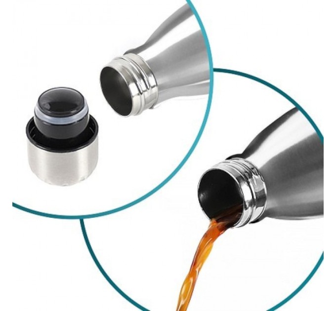 Tavialo Термокружка Tavialo 1 л металевий сріблястий колір (191010109)