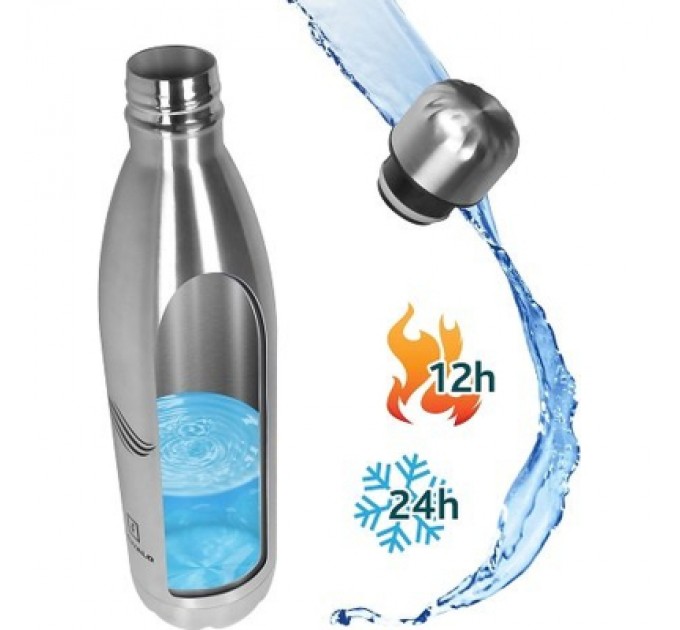 Tavialo Термокружка Tavialo 1 л металевий сріблястий колір (191010109)