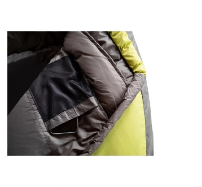 Tramp Спальний мішок Tramp Boreal Regular кокон лівий green/grey 200/80-50 (UTRS-095R-L)