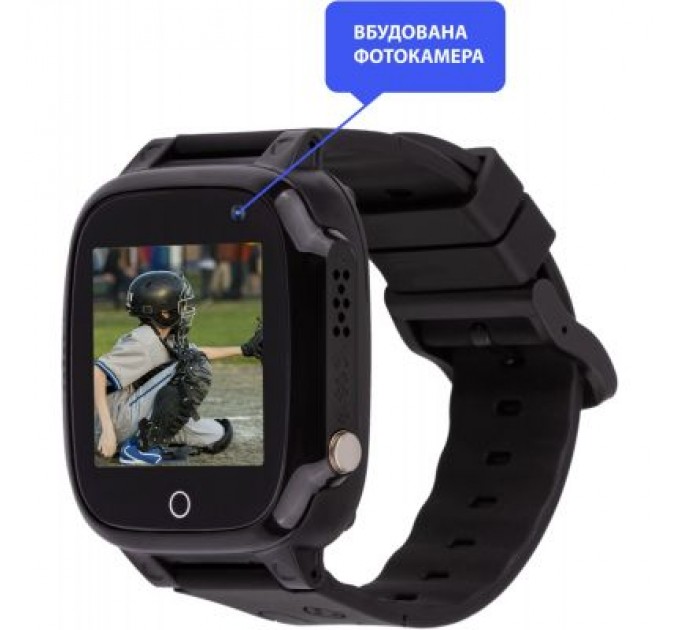 Amigo Смарт-годинник Amigo GO008 MILKY GPS WIFI Black (873291)