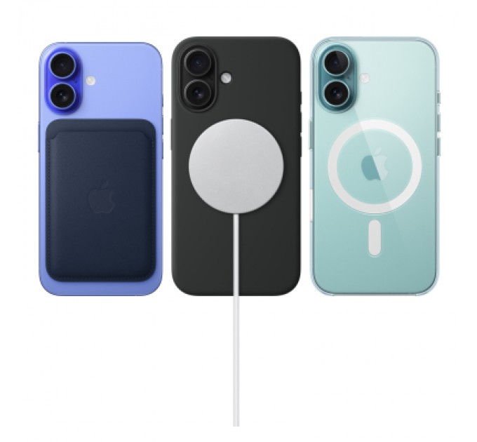 Apple Мобільний телефон Apple iPhone 16 256GB Ultramarine (MYEH3)