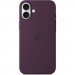 Apple Чохол до мобільного телефона Apple iPhone 16 Plus Silicone Case with MagSafe - Plum (MYYD3ZM/A)