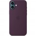 Apple Чохол до мобільного телефона Apple iPhone 16 Plus Silicone Case with MagSafe - Plum (MYYD3ZM/A)