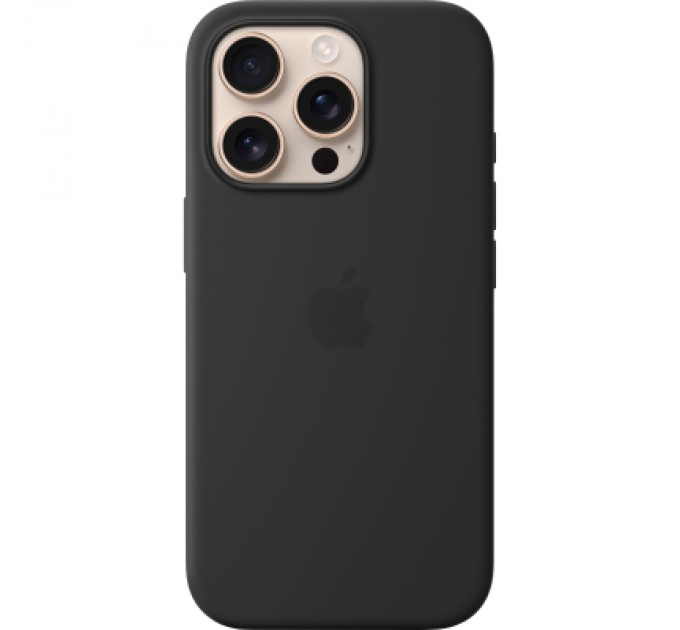 Apple Чохол до мобільного телефона Apple iPhone16 Pro Silicone Case with MagSafe - Black (MYYJ3ZM/A)