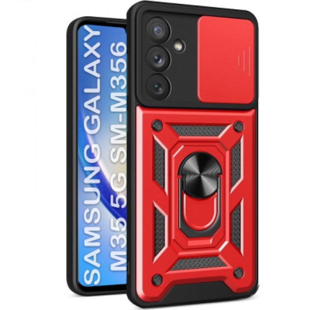 BeCover Чохол до мобільного телефона BeCover Military Samsung Galaxy M35 5G SM-M356 Red (711544)